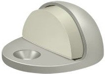 Deltana Low Profile Dome Stop in Satin Nickel finish