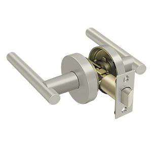 Deltana Mandeville Passage Lever in Satin Nickel finish