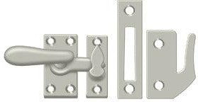 Deltana Medium Window Lock / Casement Fastener in Satin Nickel finish