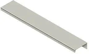 Deltana Modern Cabinet Angle Pull, 9 1/16" in Satin Nickel finish