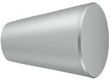 Deltana 1" Cone Cabinet Knob in Satin Stainless Steel finish