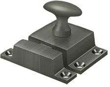 Deltana Cabinet Lock, 1 1/2" x 1 3/4" in Pewter finish
