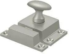 Deltana Cabinet Lock, 1 1/2" x 1 3/4" in Satin Nickel finish