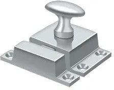 Deltana Cabinet Lock, 1 1/2" x 1 3/4" in Polished Chrome finish