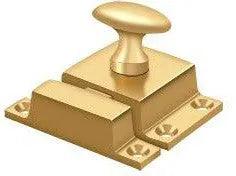 Deltana Cabinet Lock, 1 1/2" x 1 3/4" in PVD Polished Brass finish