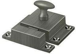 Deltana Cabinet Lock, 1 5/8" x 2 1/4" in Pewter finish