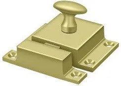 Deltana Cabinet Lock, 1 5/8" x 2 1/4" in Polished Brass finish
