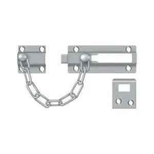 Deltana Chain Door Guard / Doorbolt Brushed Chrome