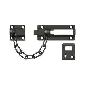 Deltana Chain Door Guard / Doorbolt Oil Rubbed Bronze