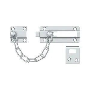 Deltana Chain Door Guard / Doorbolt Polished Chrome