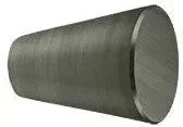 Deltana 1" Cone Cabinet Knob in Pewter finish