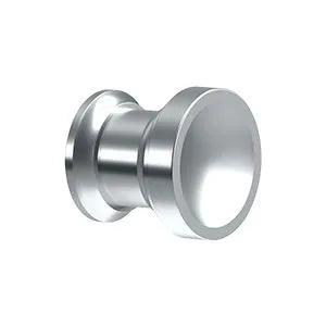 Deltana Contemporary Chalice Knob in Polished Chrome finish