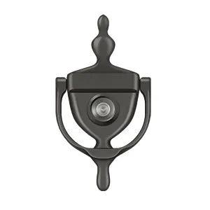 Deltana Door Knocker with Viewer Oil Rubbed Bronze