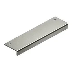 The Deltana Drawer, Cabinet, & Mirror Pull- 6" x 1 1/2" in Brushed Nickel finish.