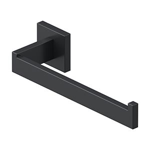 Deltana Miami Modern Series 10" Towel Holder in Flat Black finish