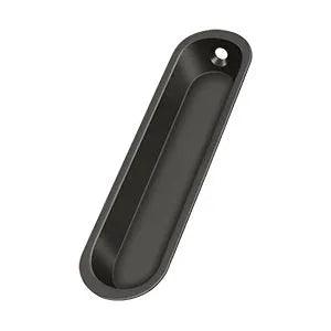Deltana Flush Pull, 4" x 1" x 1/2" Oil Rubbed Bronze