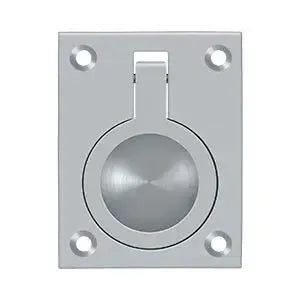 DeltanaDeltana Flush Ring Pull, 2 1/2" x 1 7/8" in 
