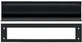 Deltana Heavy Duty Mail Slot Paint Black