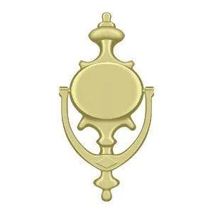 Deltana Imperial Door Knocker Polished Brass