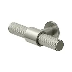 Deltana Knurled Pull in Brushed Nickel finish