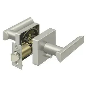 Deltana Livingston Left Hand Privacy Lever in Satin Nickel finish