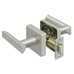 Deltana Livingston Passage Lever in Satin Nickel finish