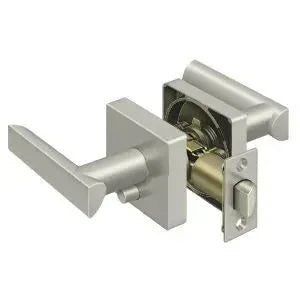 Deltana Livingston Right Hand Privacy Lever in Satin Nickel finish