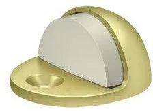Deltana Low Profile Dome Stop Polished Brass