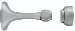 Deltana Magnetic Door Stop & Holder, 3" Brushed Chrome