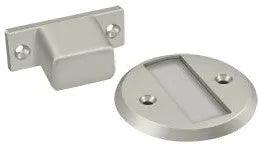 Deltana Magnetic Flush Stop & Door Holder Brushed Nickel