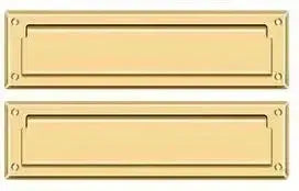 DeltanaDeltana Mail Slot with Interior Flap in 