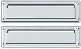 DeltanaDeltana Mail Slot with Interior Flap in 