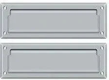 Deltana Mail Slot with Interior Flap Brushed Chrome