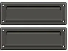 Deltana Mail Slot with Interior Flap Oil Rubbed Bronze