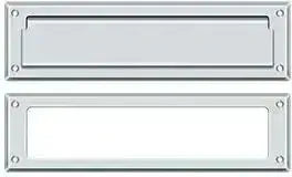 DeltanaDeltana Mail Slot with Interior Frame in 