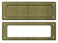 DeltanaDeltana Mail Slot with Interior Frame in 