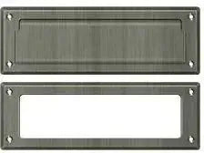 DeltanaDeltana Mail Slot with Interior Frame in 