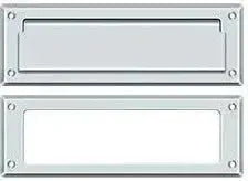 DeltanaDeltana Mail Slot with Interior Frame in 
