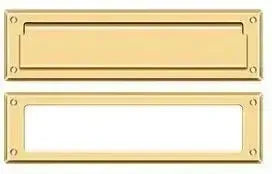 DeltanaDeltana Mail Slot with Interior Frame in 