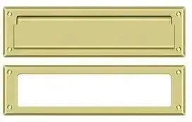 DeltanaDeltana Mail Slot with Interior Frame in 