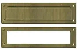 DeltanaDeltana Mail Slot with Interior Frame in 