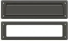 Deltana Mail Slot with Interior Frame Oil Rubbed Bronze