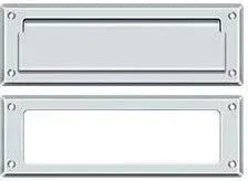 Deltana Mail Slot with Interior Frame Polished Chrome