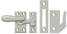Deltana Medium Window Lock / Casement Fastener Brushed Nickel