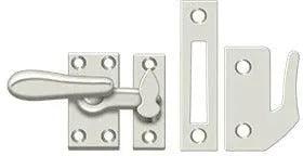 Deltana Medium Window Lock / Casement Fastener Polished Nickel