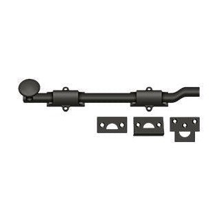 Deltana 10" Heavy Duty Offset Surface Bolt in Oil Rubbed Bronze finish