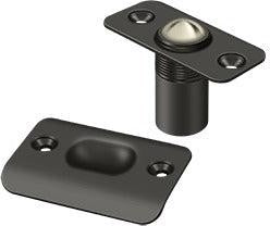 Deltana Ball Catch, Round Corners in Oil Rubbed Bronze finish