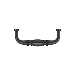 Deltana Colonial Wire Pull, 3" C-to-C in Oil Rubbed Bronze finish