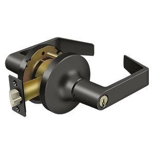 Deltana Commercial Storeroom Grade 1 Clarendon Lever with Cylinder in Oil Rubbed Bronze finish