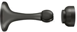 Deltana Magnetic Door Holder, 3" in Oil Rubbed Bronze finish